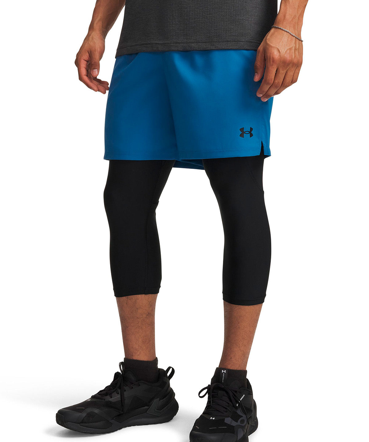 Short UA Vanish Woven 2.0 6" azul para hombre