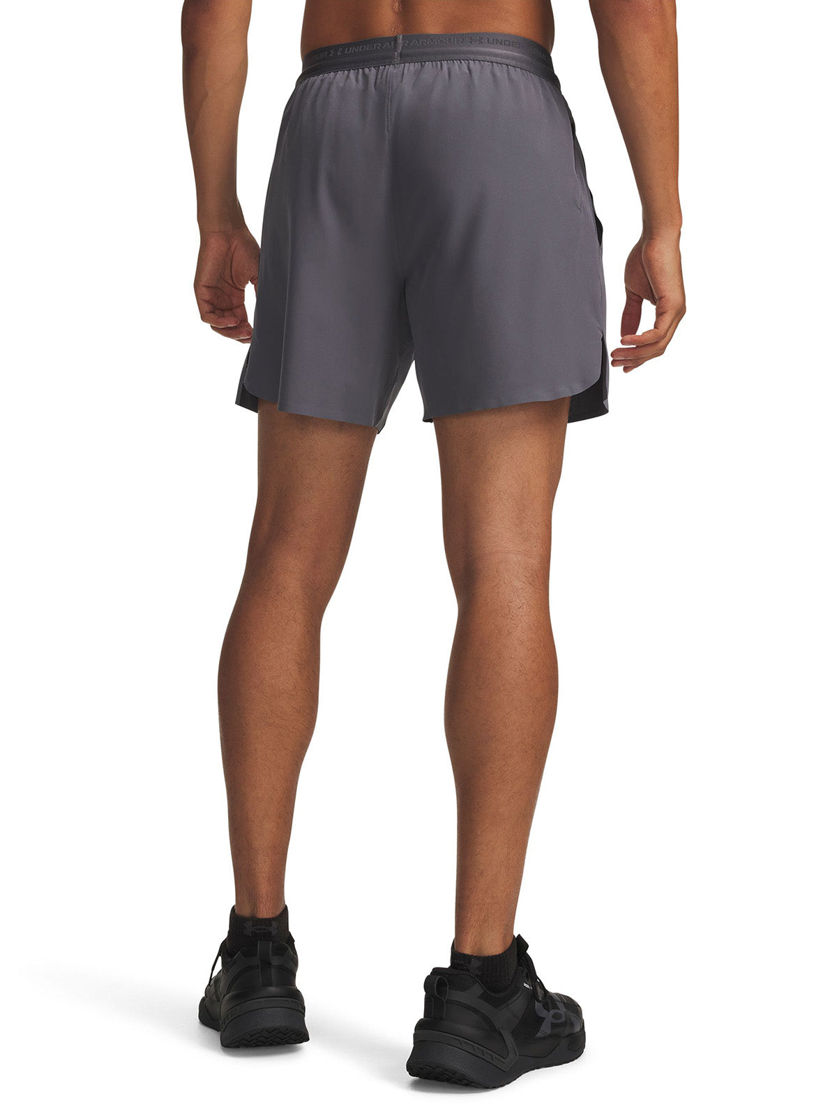 Short UA Vanish Elite 6" gris para hombre