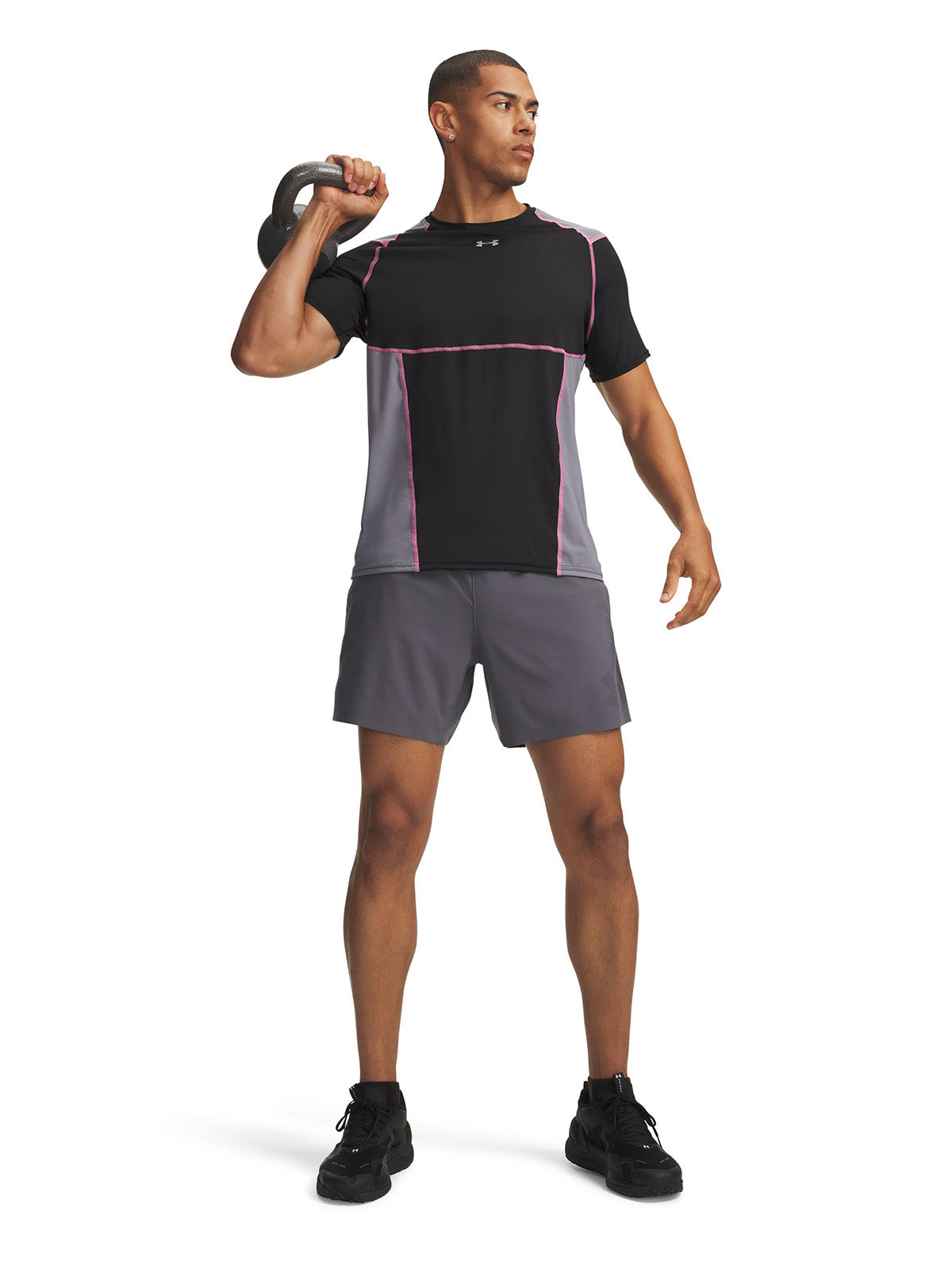 Short UA Vanish Elite 6" gris para hombre