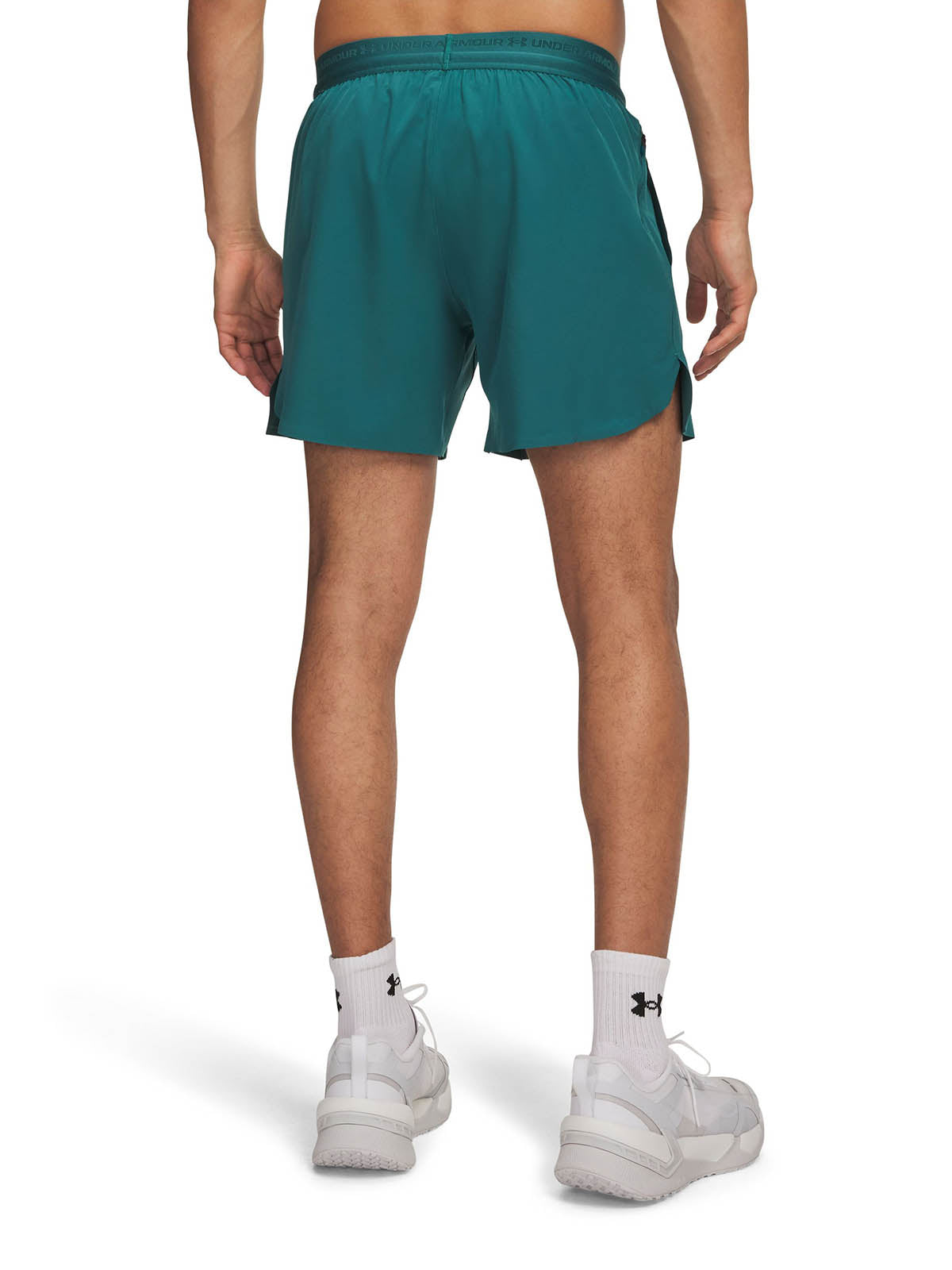 UA Vanish Elite 6" Shorts verde para hombre