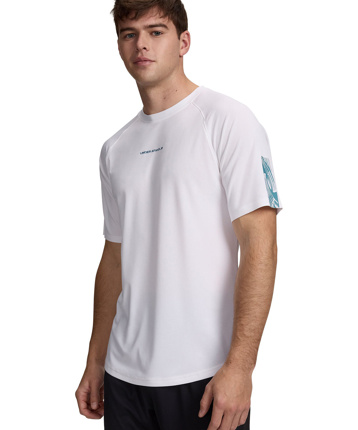 UA Challenger Elite SS Polera Manga Corta blanco para hombre