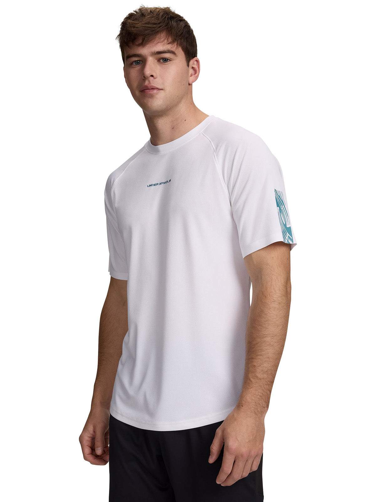 UA Challenger Elite SS Polera Manga Corta blanco para hombre