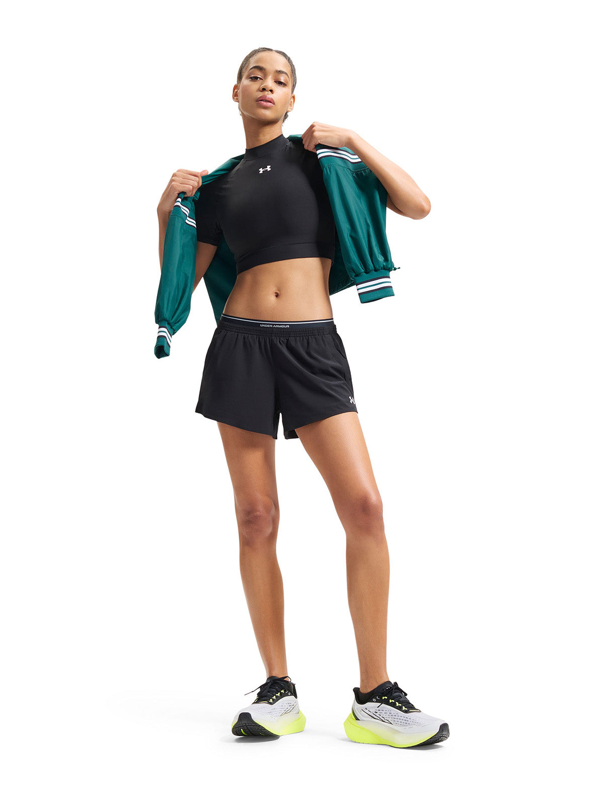 Short Vnsh Wven 3IN Mujer Negro
