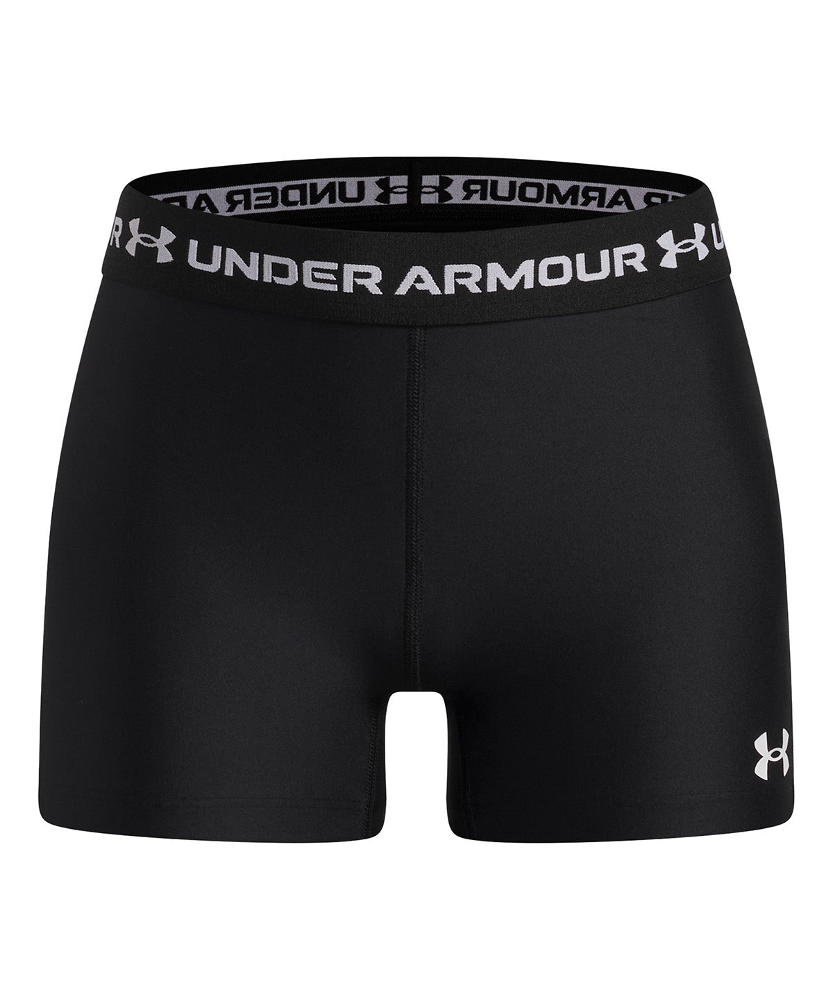 UA HeatGear Shorty Calza negro para niña