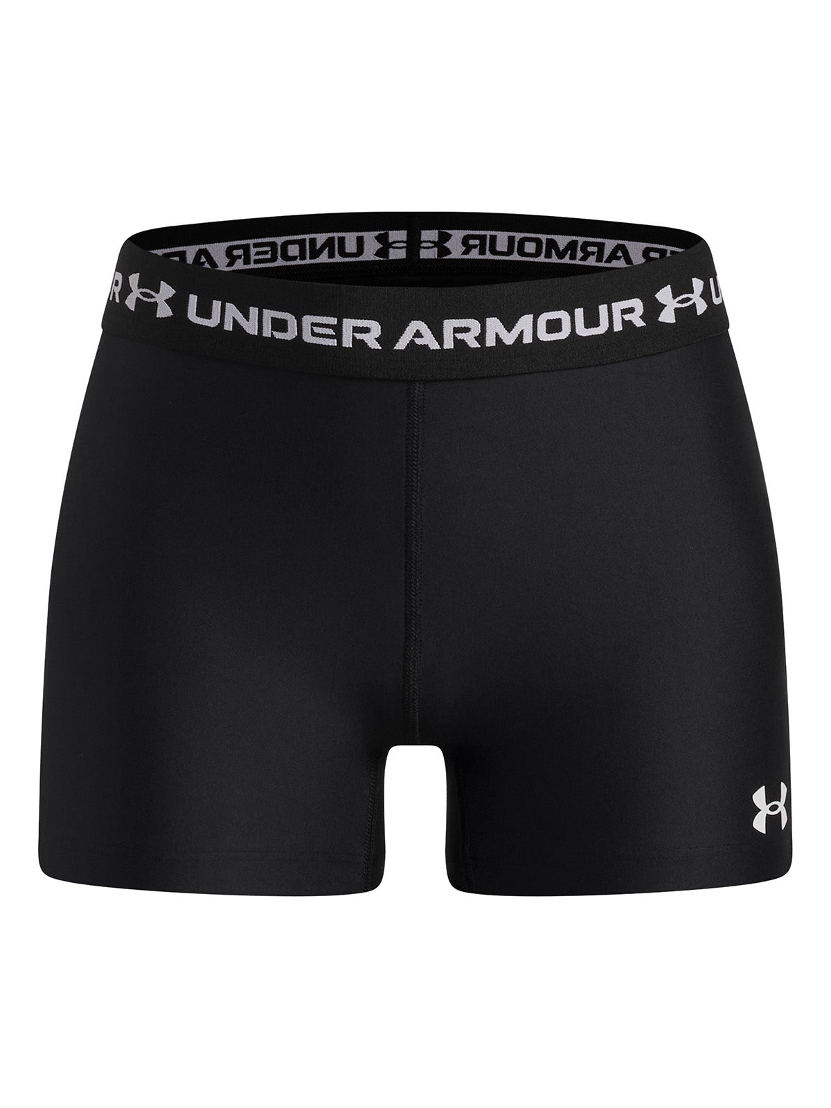 UA HeatGear Shorty Calza negro para niña