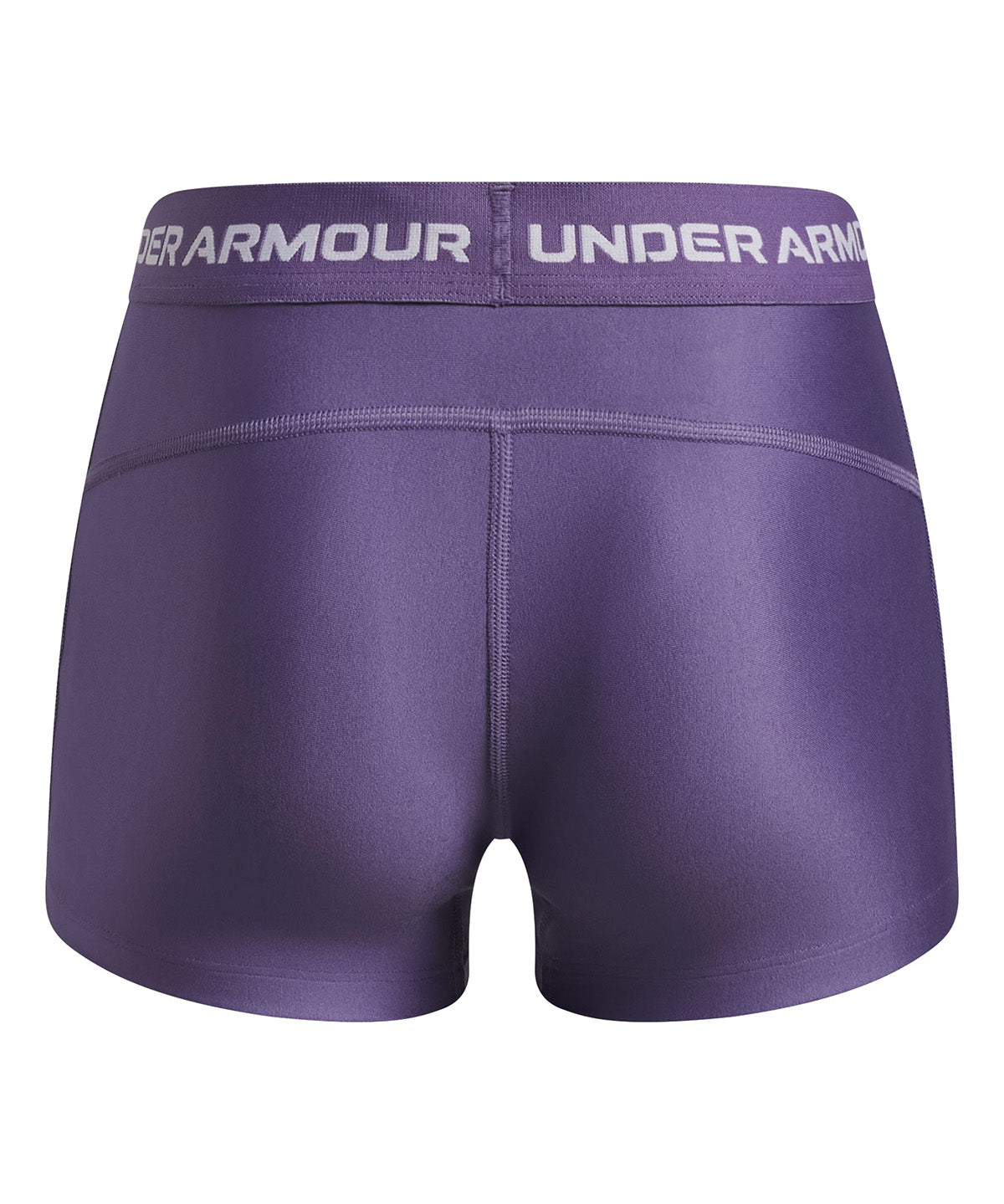 UA HeatGear Shorty Calza morado para niña