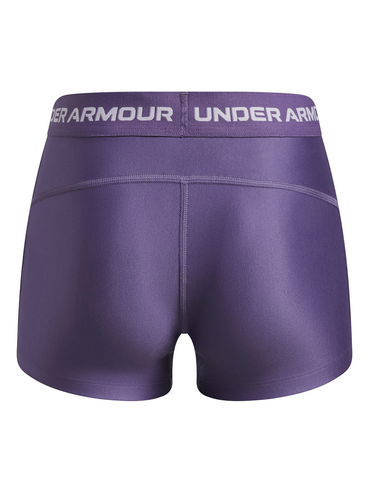 UA HeatGear Shorty Calza morado para niña