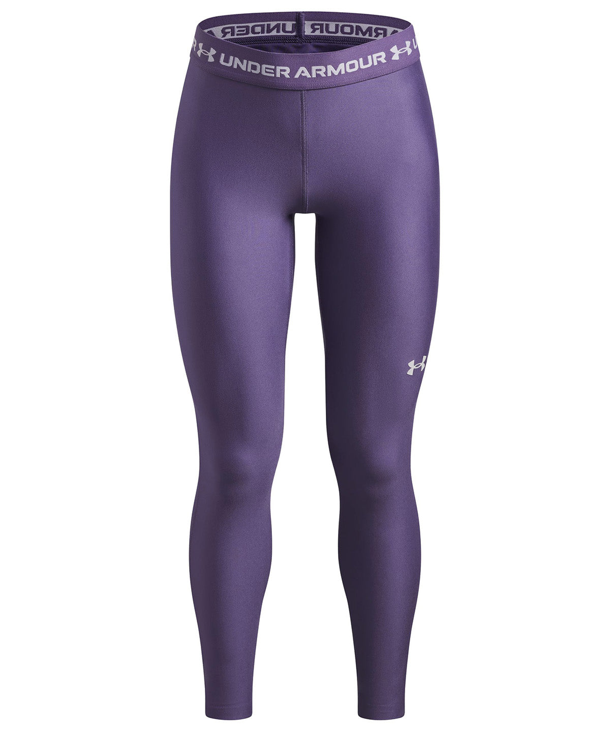 UA HeatGear Legging Calza morado para niña