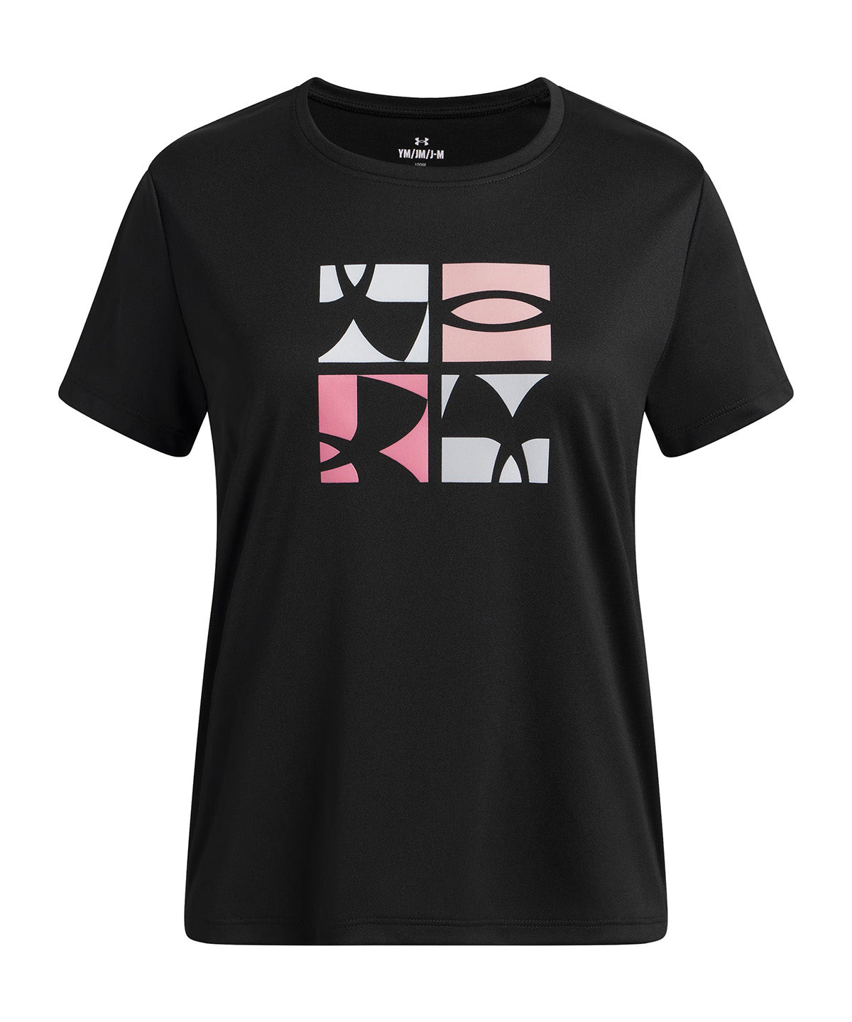 UA Tech Logo Graphic SSC Polera Manga Corta negro para niña