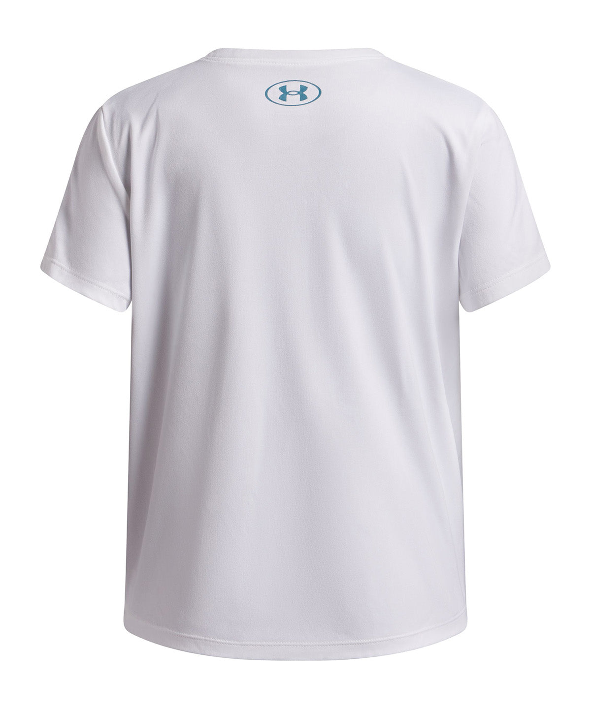 UA Tech Logo Graphic SSC Polera Manga Corta blanca para niña