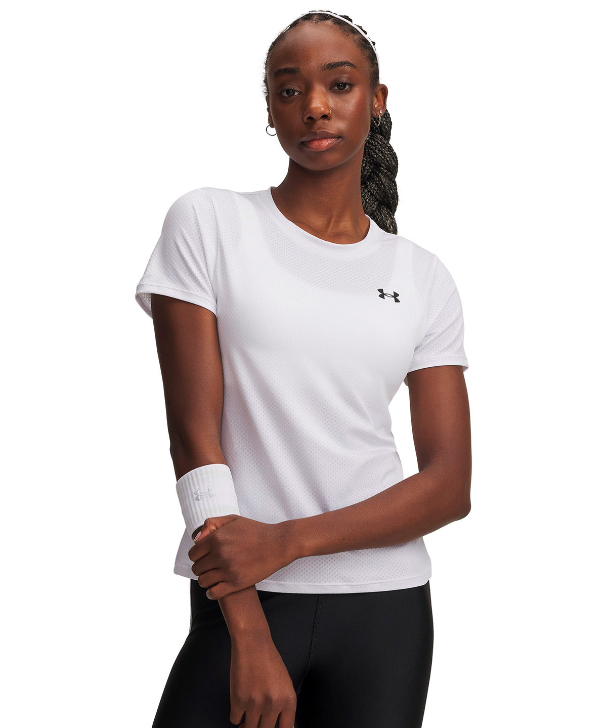 UA Tech Mesh blanco para mujer