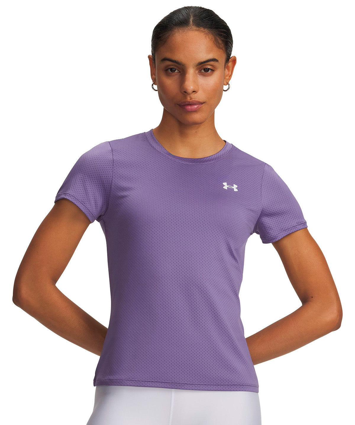 UA Tech Mesh morado para mujer