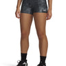UA HeatGear Print Shorty Calza negro para mujer