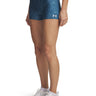 UA HeatGear Print Shorty Calza azul para mujer