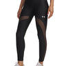 UA HeatGear Mesh Leggings Calza negro para mujer