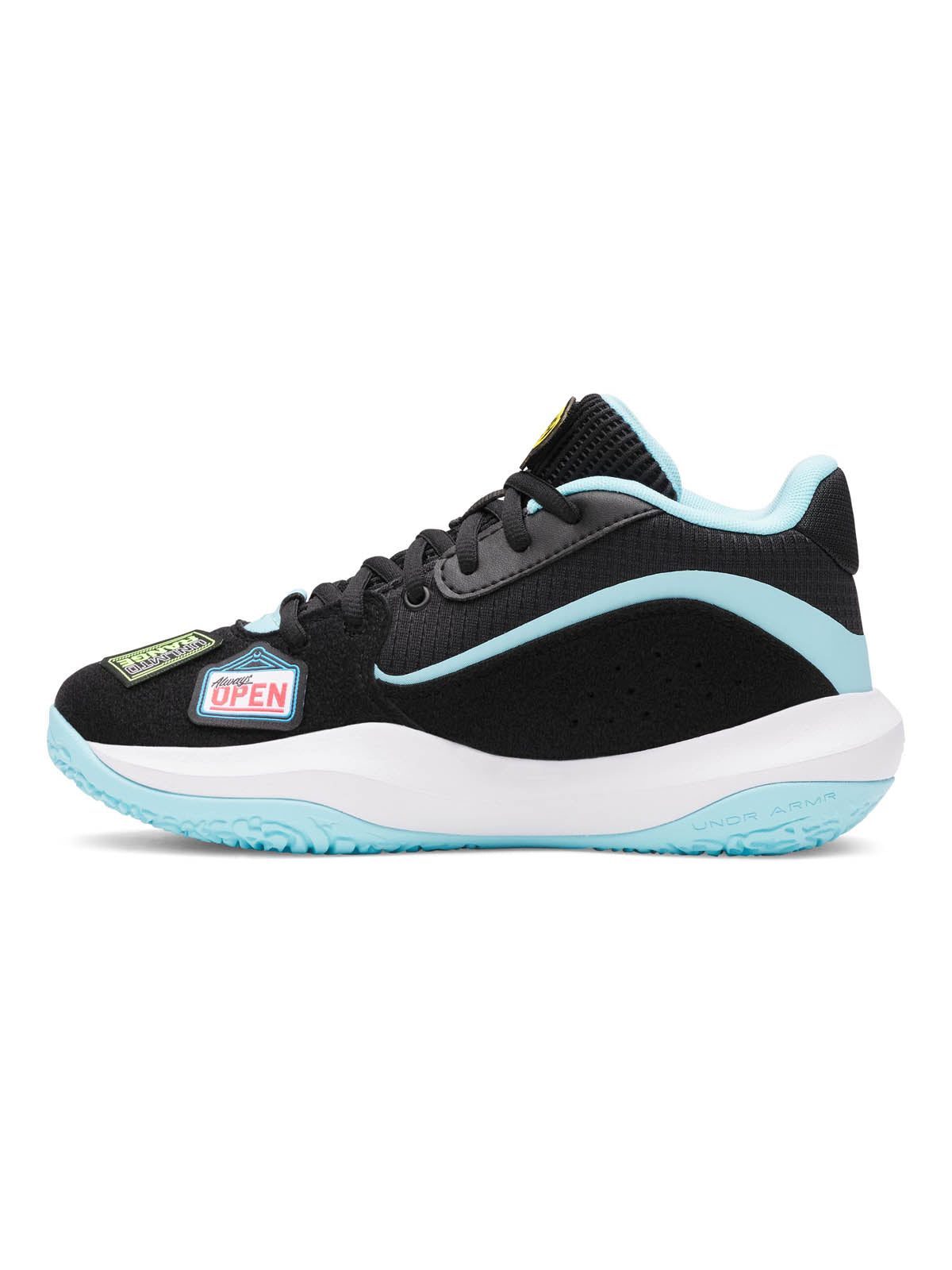 Zapatilla Basketball para niños Unisex Lockdown 7 Negro Under Armour