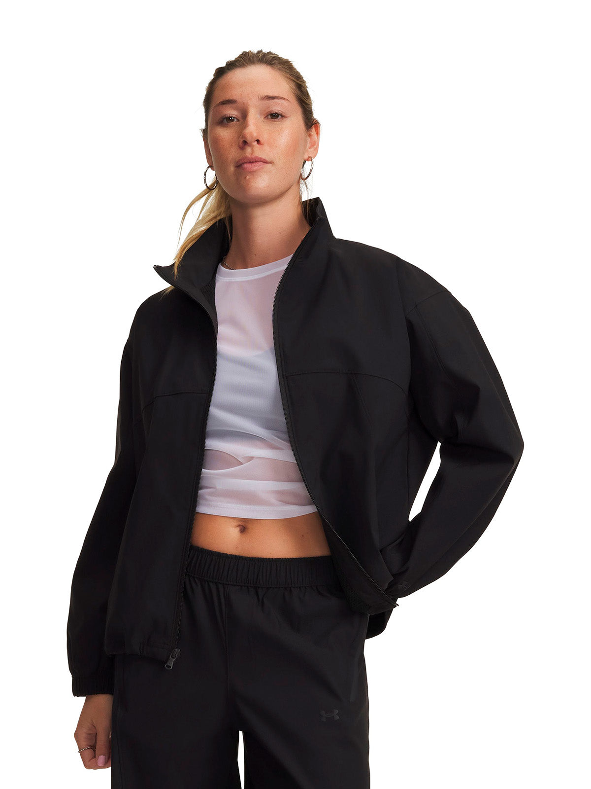 UA Unstoppable Woven negro para mujer