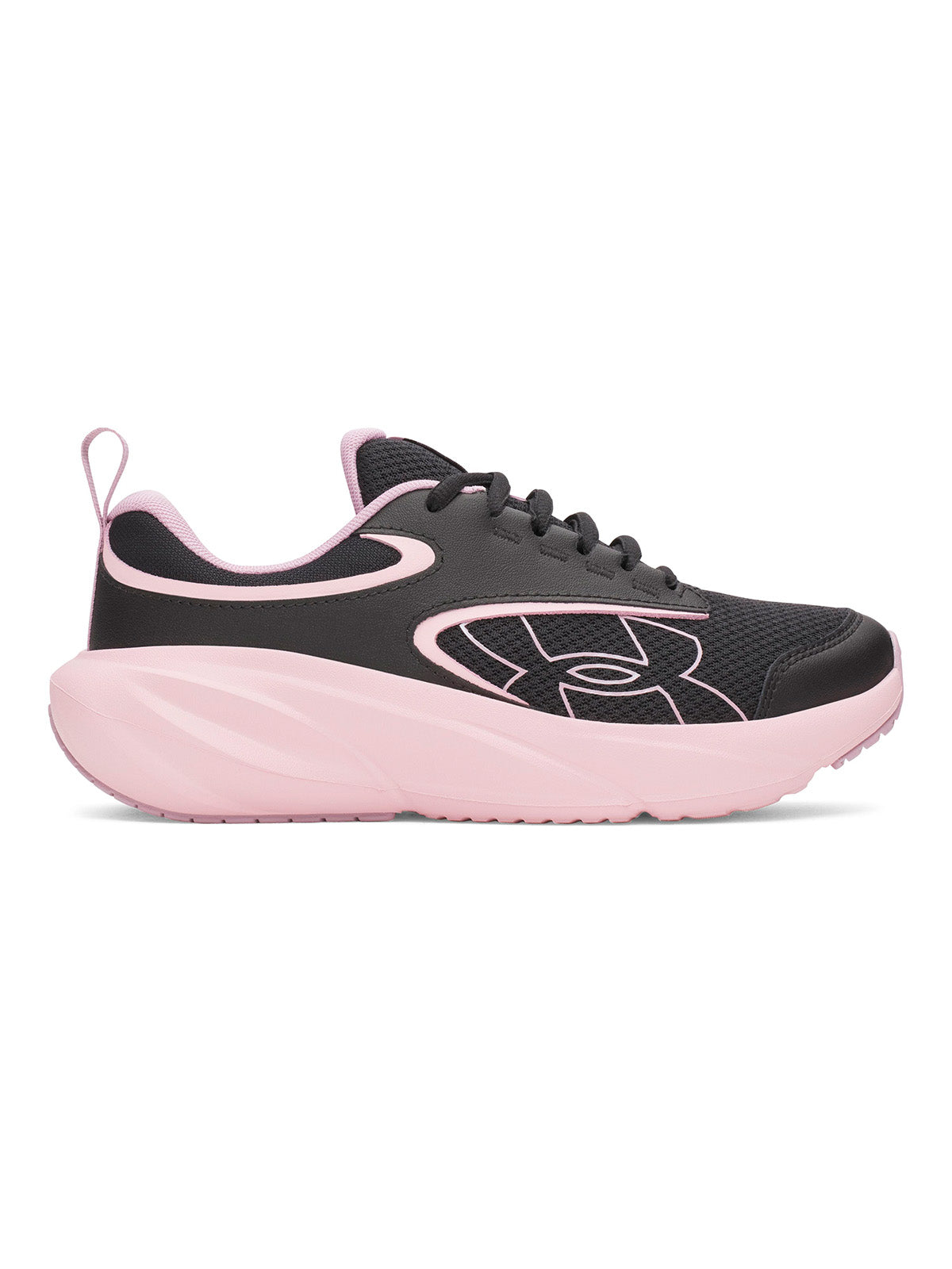 Zapatilla UA Surge 5 negra para niña