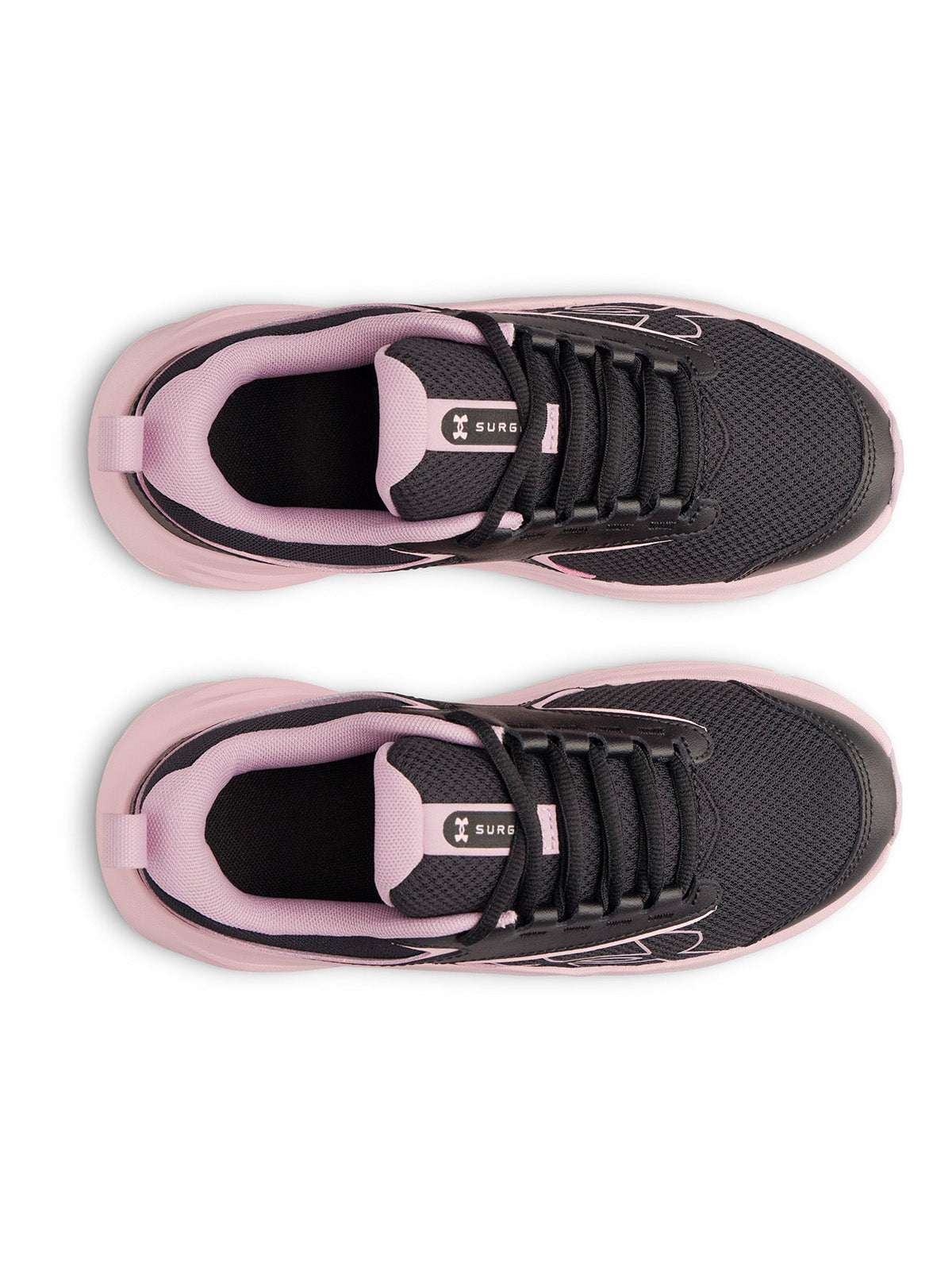 Zapatilla UA Surge 5 negra para niña