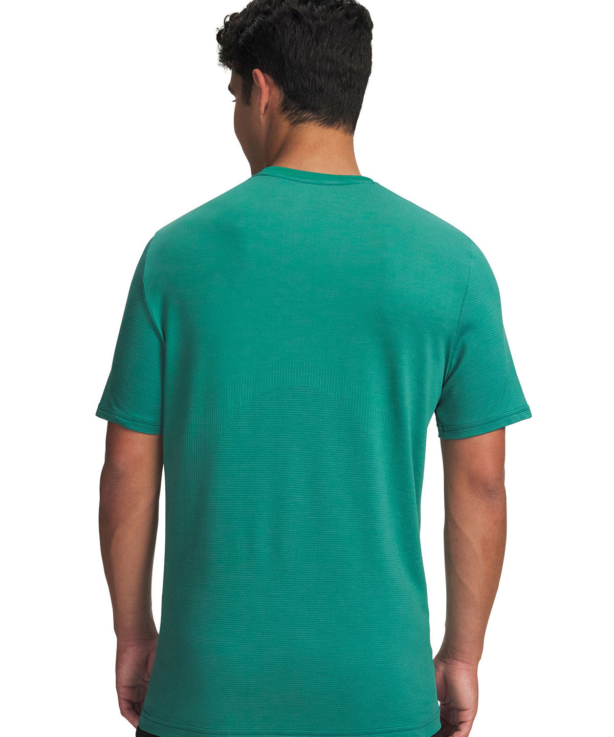 UA Vanish Elite Seamless Polera manga corta verde para hombre