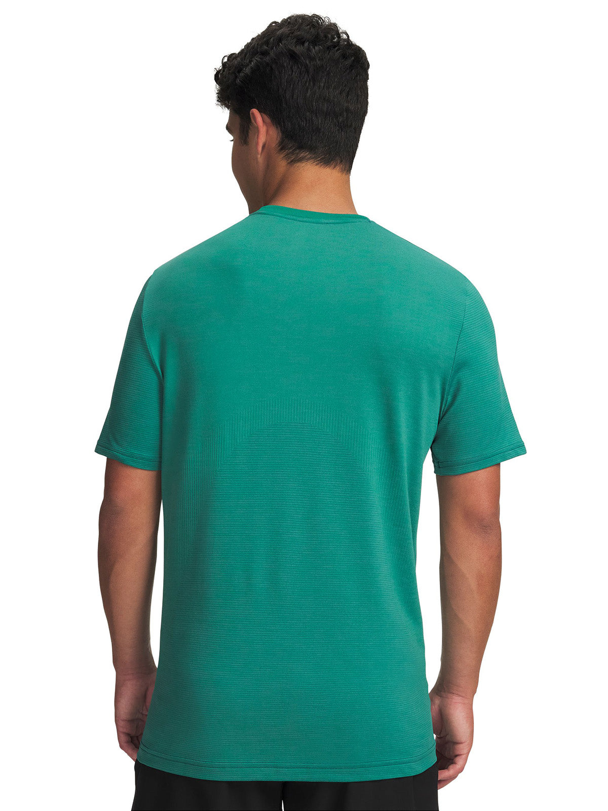 UA Vanish Elite Seamless Polera manga corta verde para hombre