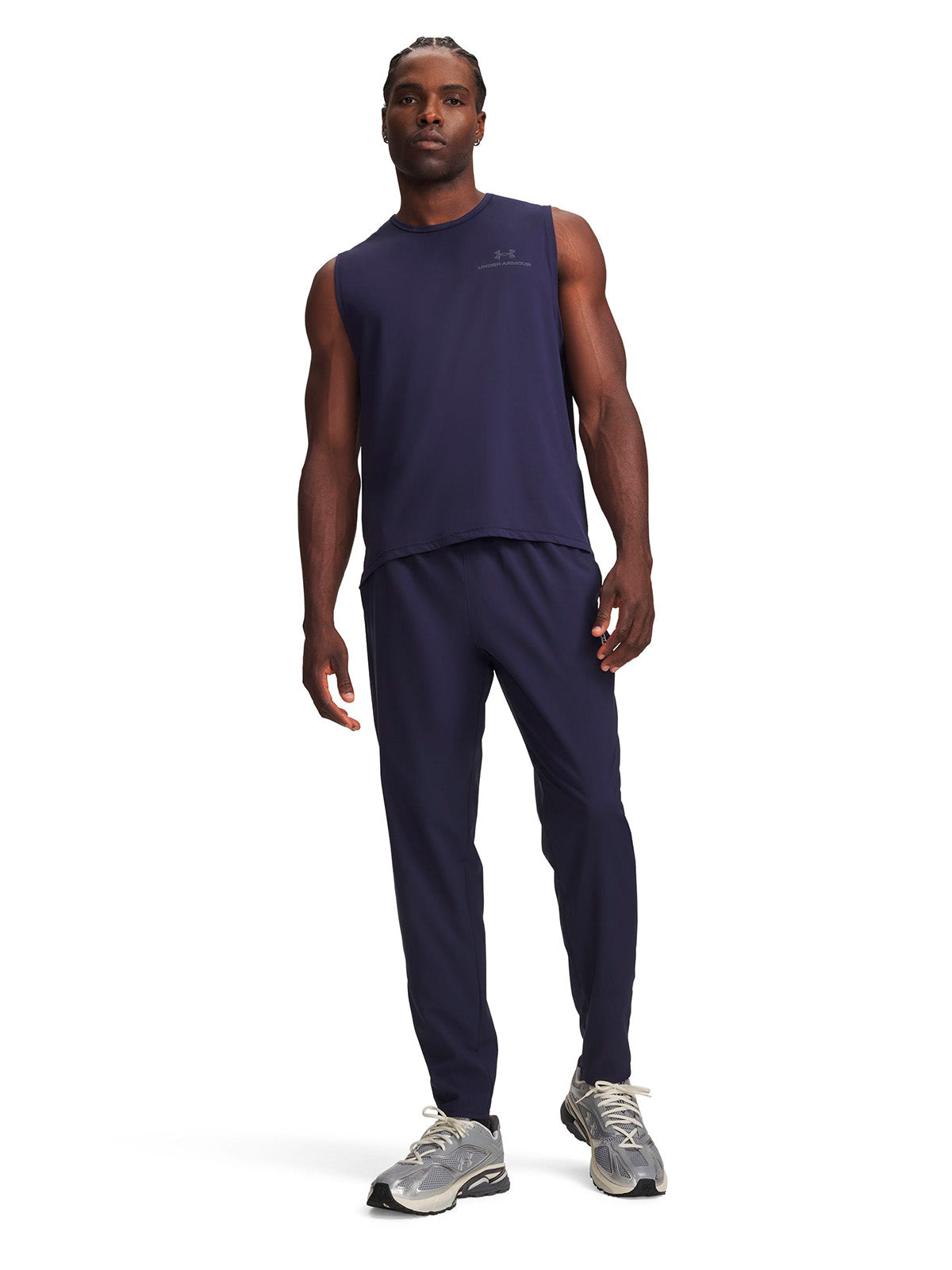 Pantalon UA Vanish Training azul marino para hombre