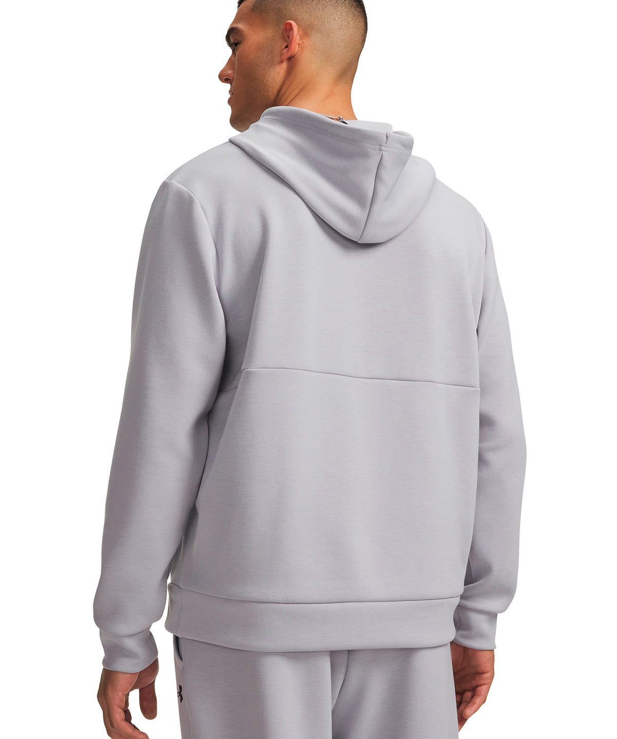 Poleron UA Flex Fleece gris para hombre