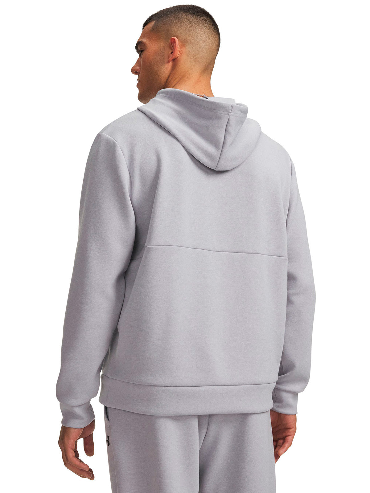 Poleron UA Flex Fleece gris para hombre