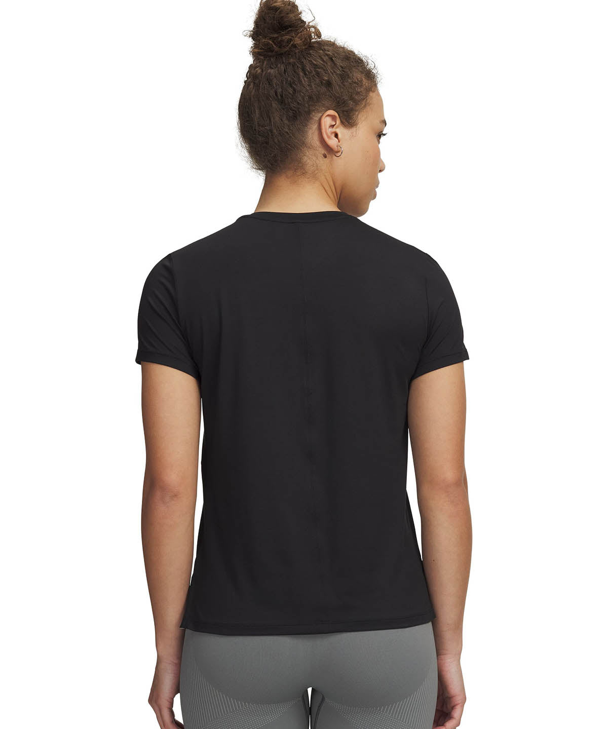 UA Vanish Polera manga corta negro para mujer