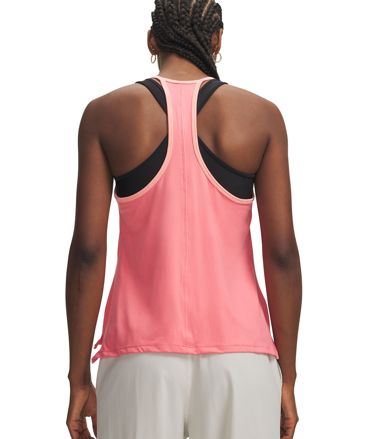 UA Vanish Tank Polera sin manga rosado para mujer