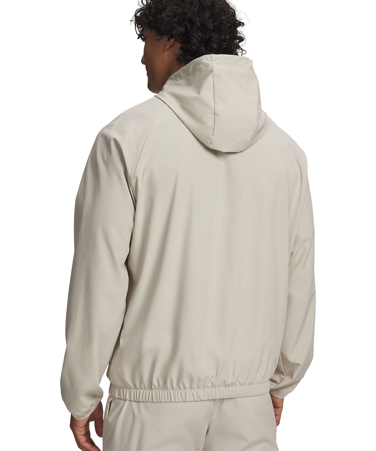 Chaqueta UA Vibe Woven Anorak café para hombre