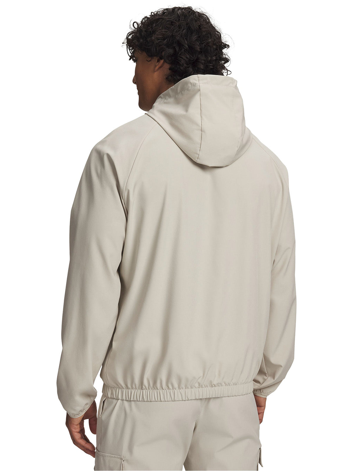 Chaqueta UA Vibe Woven Anorak café para hombre