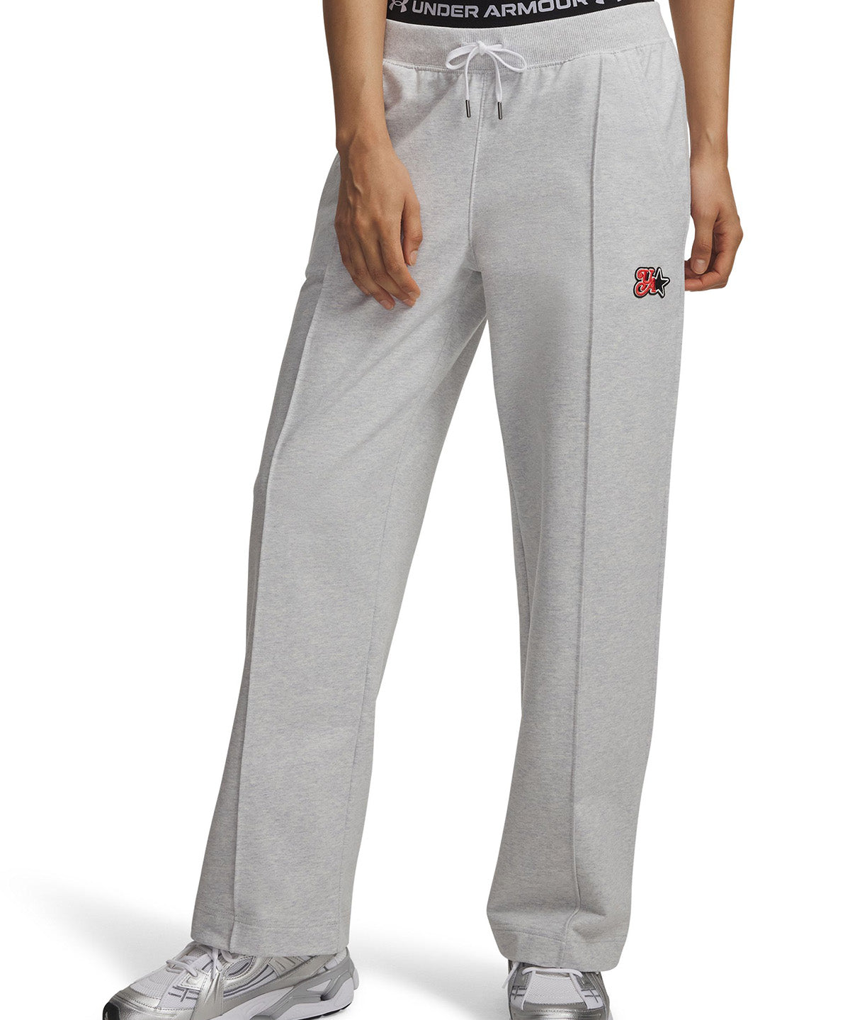 UA Sport Terry Trend Pantalon gris para mujer