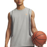 UA Curry Training Tank Polera Sin Mangas gris para hombre