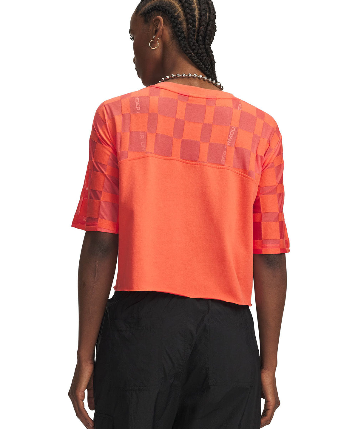 UA Burnout 96 Polera Manga Corta rojo para mujer