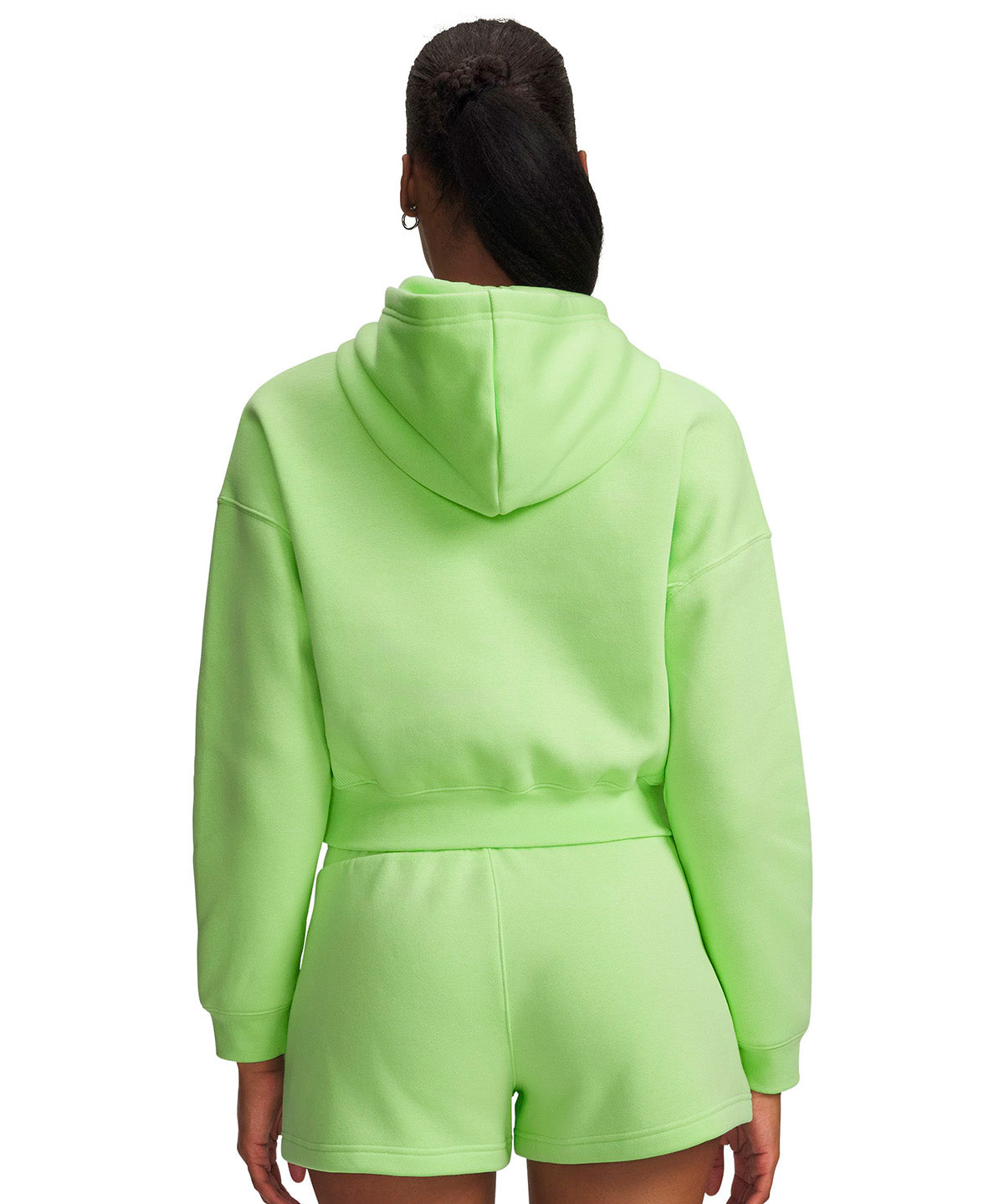 UA Icon Fleece verde para mujer