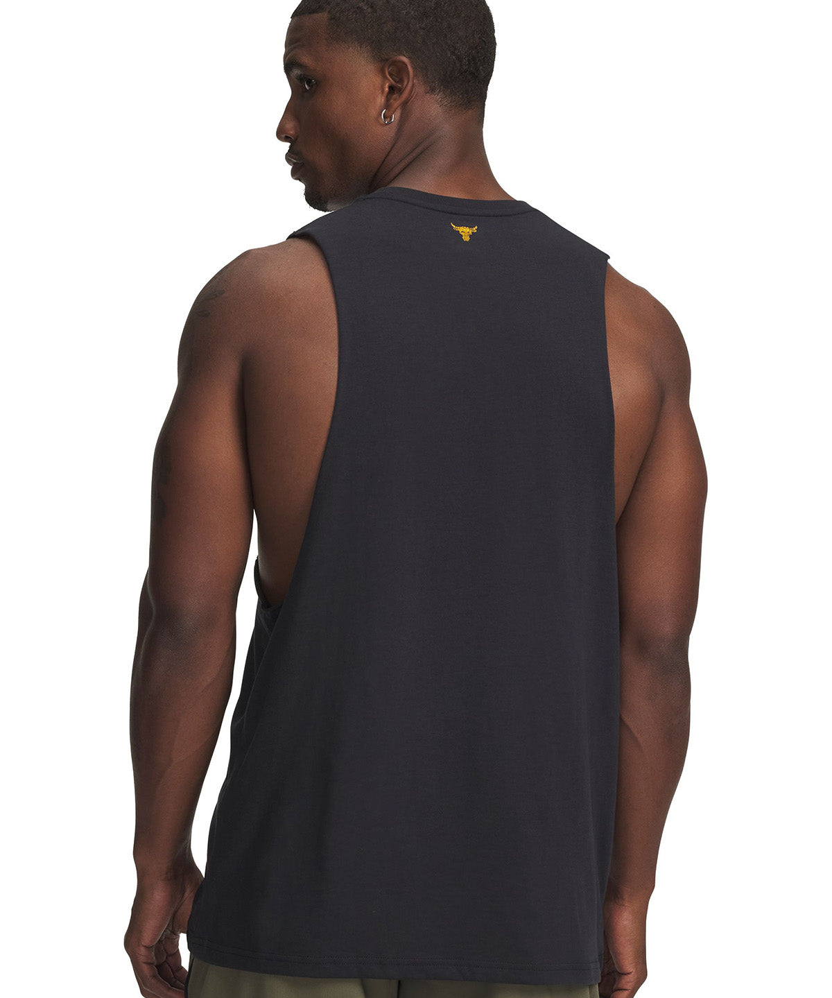 UA Project Rock BSR Polera sin mangas negra para hombre