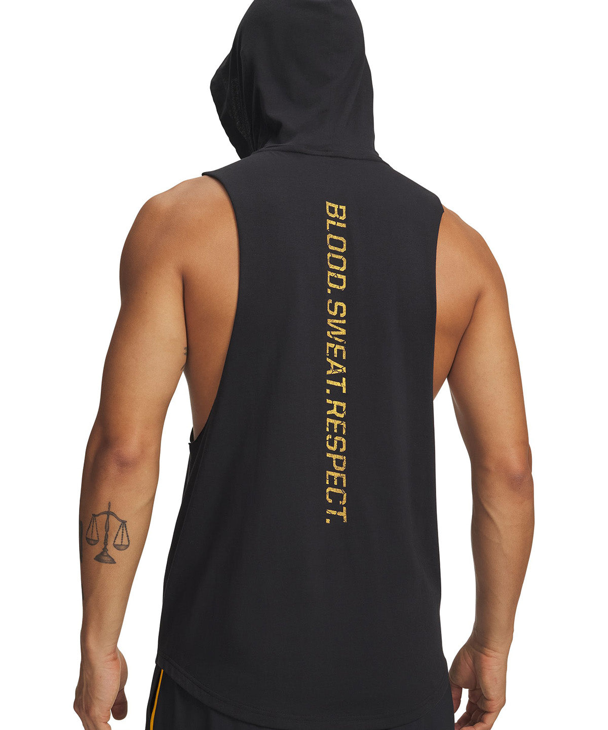 UA Project Rock Polera sin mangas negro para hombre