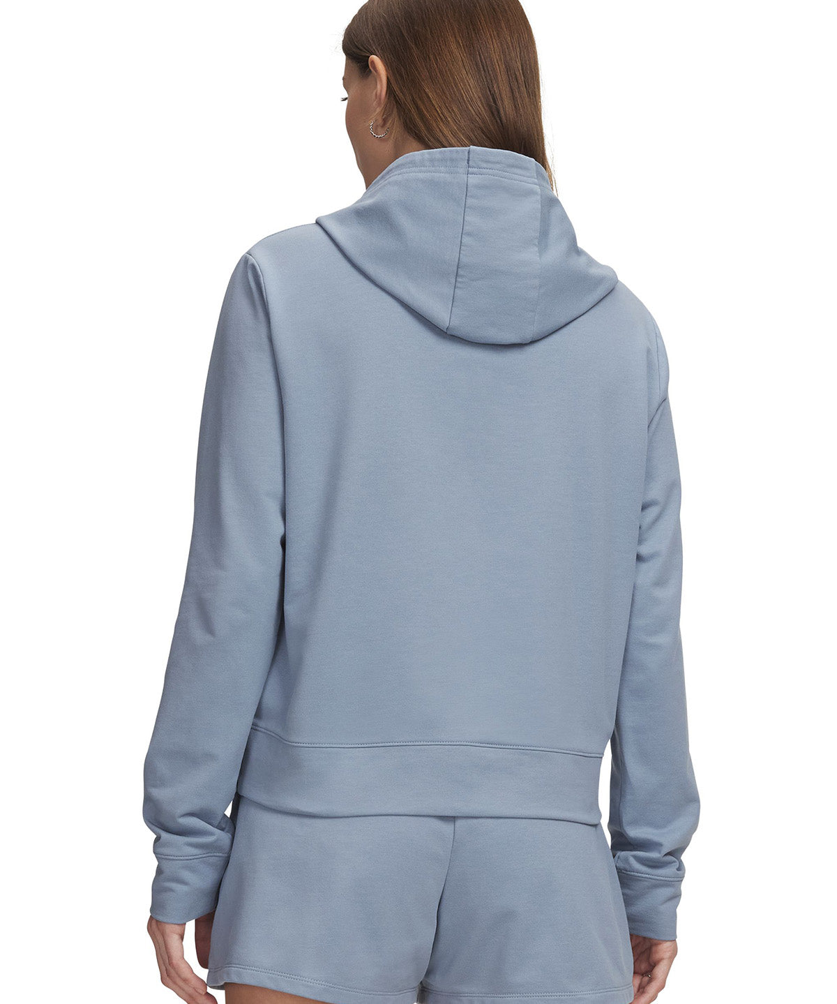Poleron UA Sport Terry azul para mujer