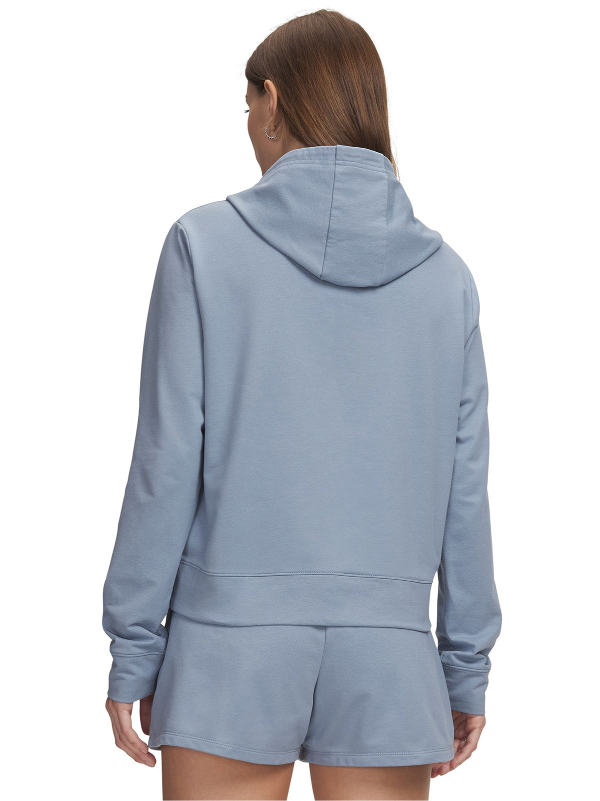 Poleron UA Sport Terry azul para mujer