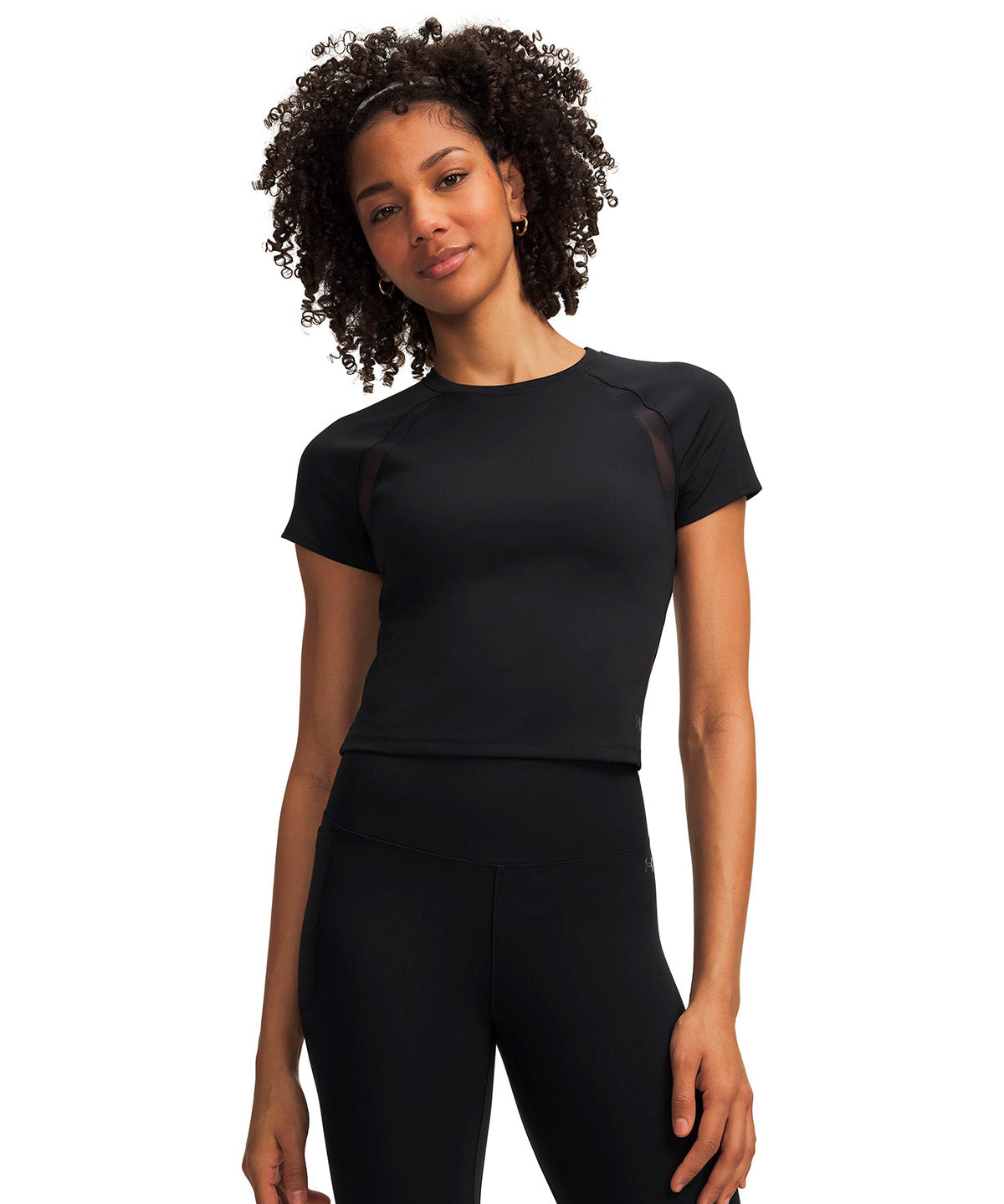 UA Motion Mesh negro para mujer