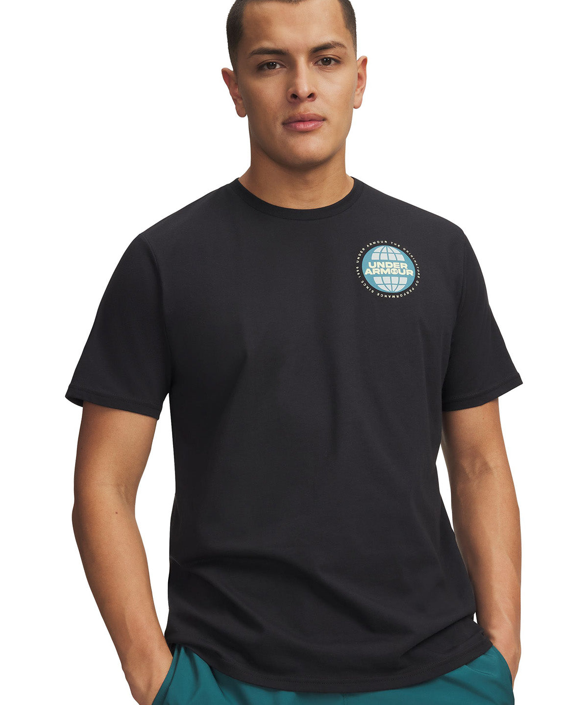 UA M All Sports SS Polera Manga Corta negro para hombre