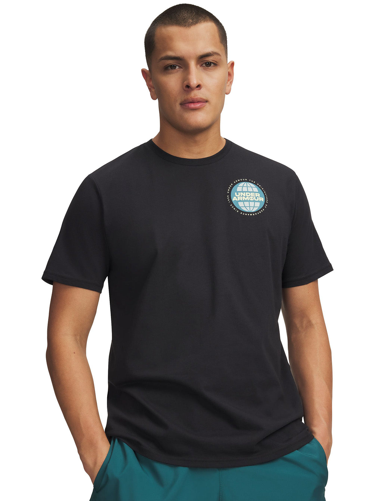 UA M All Sports SS Polera Manga Corta negro para hombre