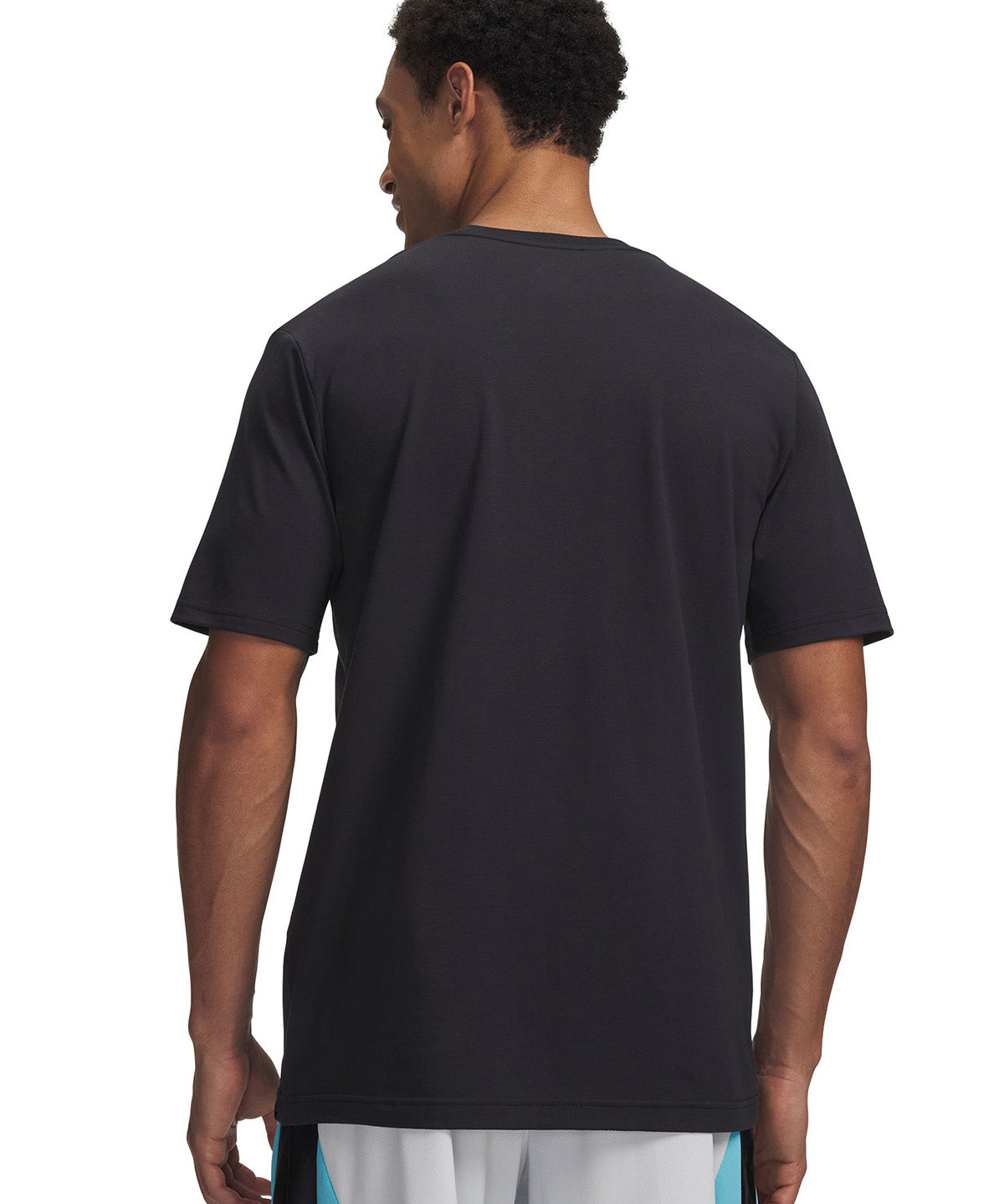 UA Curry Splash Wordmark Polera Manga Corta negro para hombre
