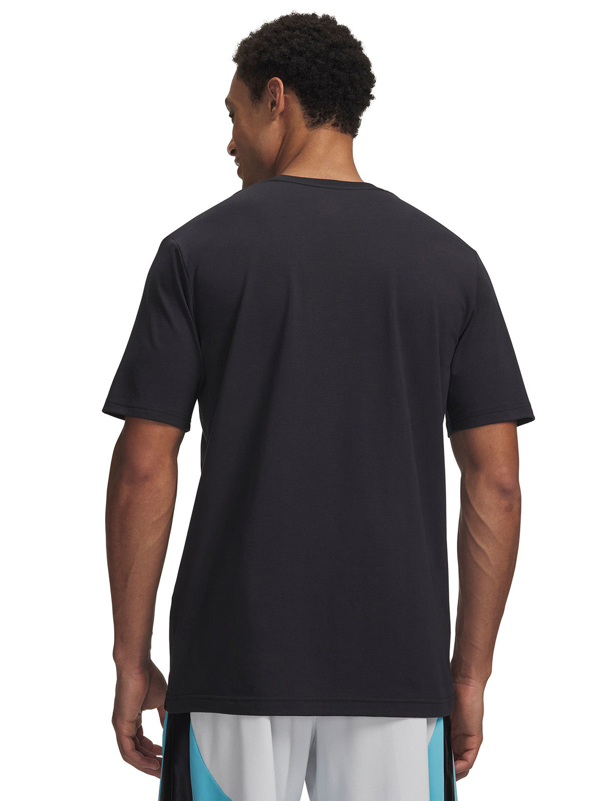 UA Curry Splash Wordmark Polera Manga Corta negro para hombre