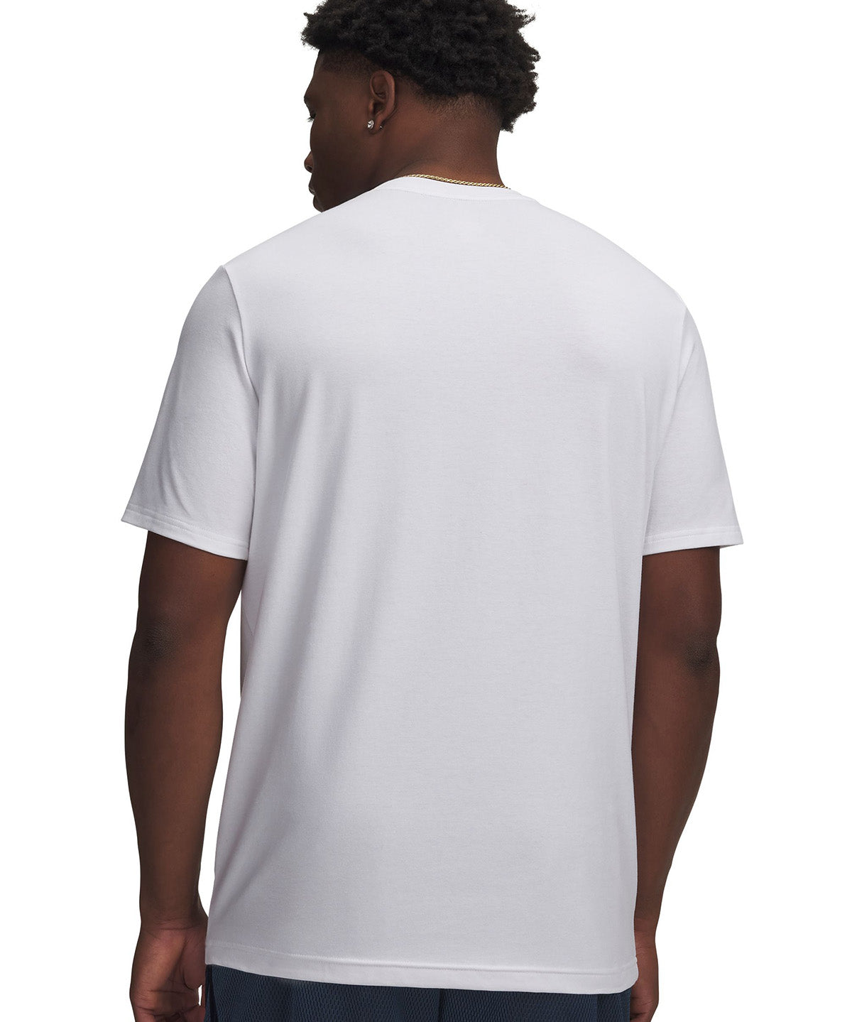 UA Curry Splash Wordmark Polera Manga Corta blanco para hombre