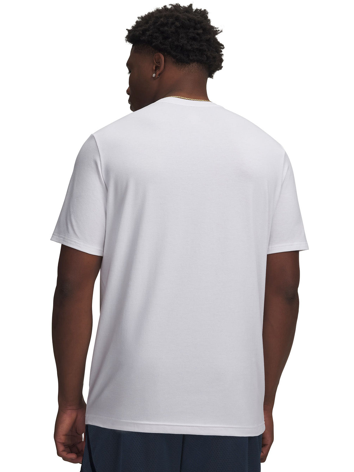 UA Curry Splash Wordmark Polera Manga Corta blanco para hombre