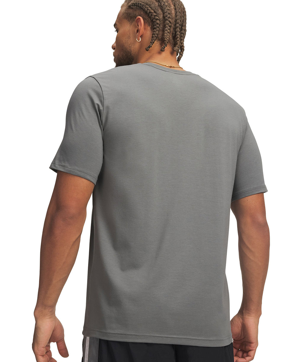 UA Curry Splash Wordmark Polera Manga Corta verde para hombre