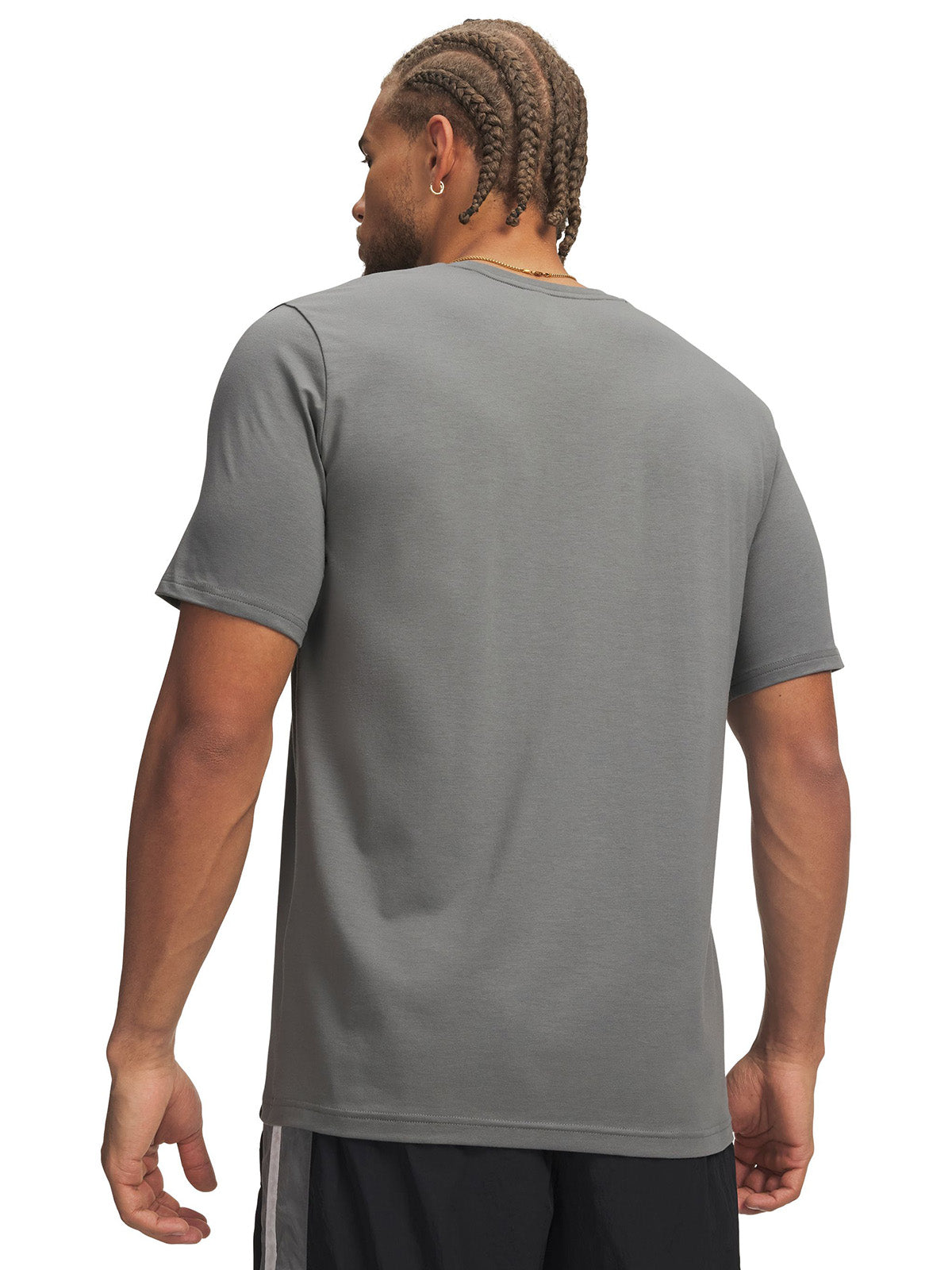 UA Curry Splash Wordmark Polera Manga Corta verde para hombre