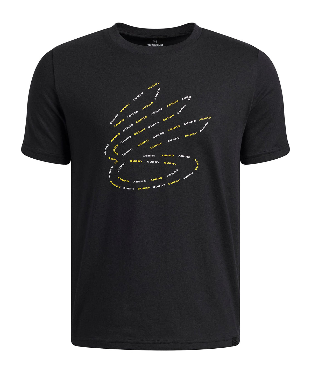 UA Curry Boys Logo Polera Manga Corta negro para niño